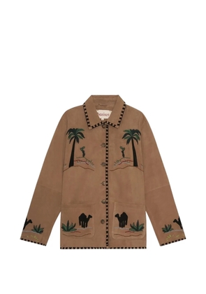 Baziszt Fuga shirt jacket - Brown
