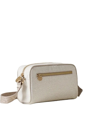 Borbonese Eco Line Camera zip-fastening shoulder bag - Neutrals