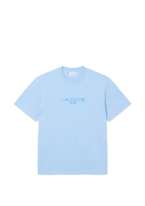 Lacoste logo-print t-shirt - Blue