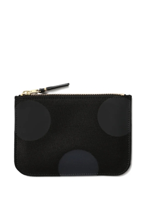 Comme Des Garçons Wallet polka-dot wallet - Black