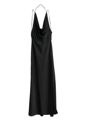 THE ANDAMANE Vera gown - Black