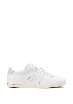 Santoni lace-up sneakers - White