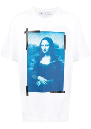 Off-White Monalisa-print cotton T-shirt