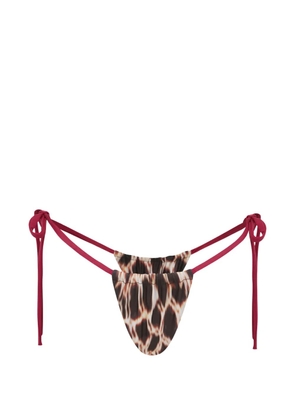 FAE SWIM Birdie bikini briefs - Neutrals