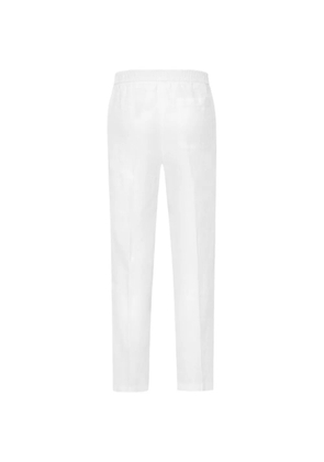 04651 / A TRIP IN A BAG elasticated-waistband trousers - White