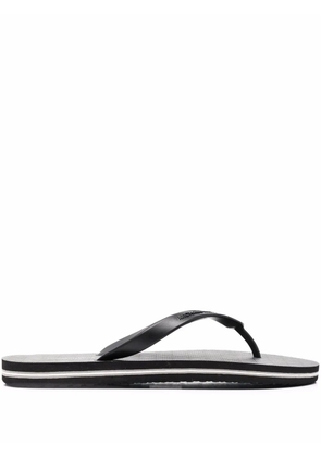 Michael Kors Travis thong-strap flip flops - Black