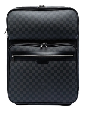 Louis Vuitton Pre-Owned 2010 Damier Graphite Pegase Business Luggage 55 travel bag - Black