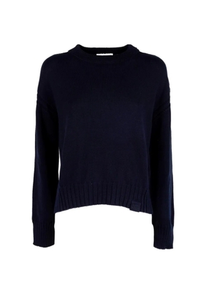 ALPHA STUDIO ribbed-trim sweatshirt - Black