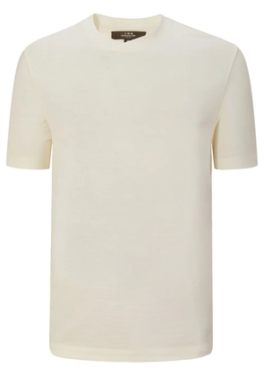 Shanghai Tang crew-neck cotton T-shirt - Neutrals