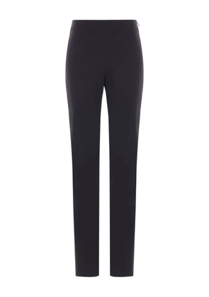 Ann Demeulemeester side-zip plain trousers - Black