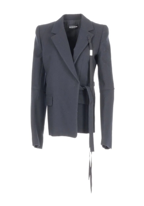 Ann Demeulemeester Venla asymmetric tailored jacket - Grey
