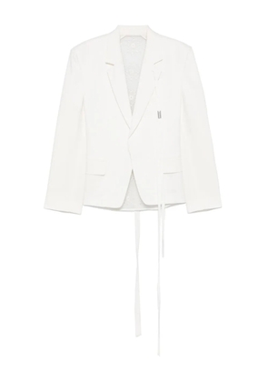 Ann Demeulemeester Susa blazer - White