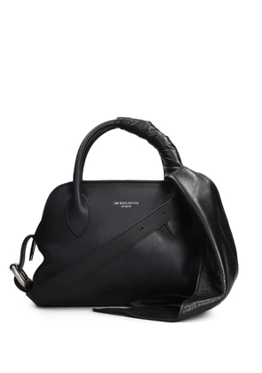 Ann Demeulemeester small knot-detail shoulder bag - Black