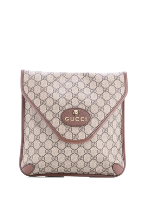 Gucci Pre-Owned Neo Vintage Envelope Messenger GG Coated Canvas Medium crossbody bag - Brown