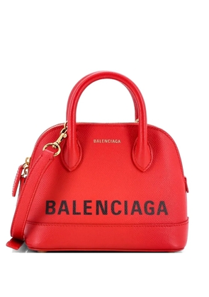 Balenciaga Pre-Owned Logo Ville Bag Leather XXS crossbody bag - Red