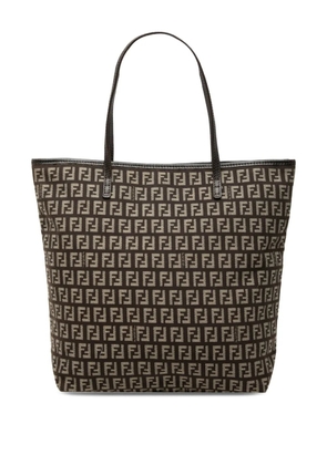 Fendi Pre-Owned 2000-2010 Zucchino Canvas tote bag - Brown