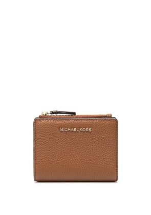 Michael Michael Kors logo plaque wallet - Brown