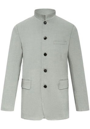 Shanghai Tang button-down blazer - Grey