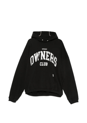 Represent Owners logo-print hoodie - Black