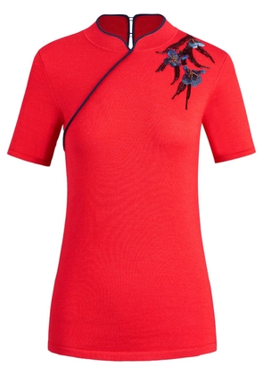 Shanghai Tang Qipao top - Red