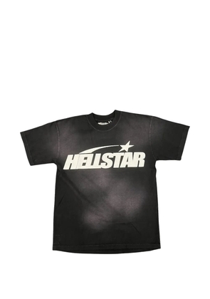 HELLSTAR rhinestone-embellished logo T-shirt - Black