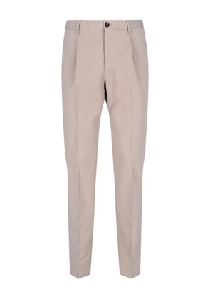 Incotex pleated-front trousers - Neutrals