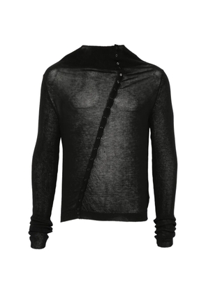 Paloma Wool asymmetric button-up cardigan - Black