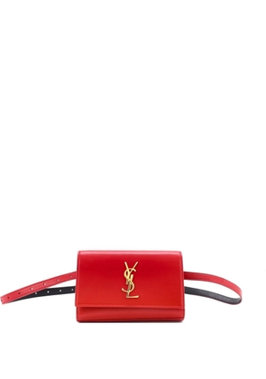 Saint Laurent Pre-Owned Classic Monogram Kate Leather belt bag - Red