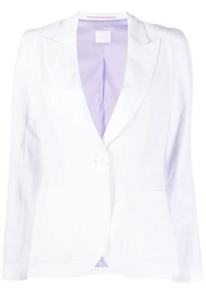 Merci single-breasted blazer - White