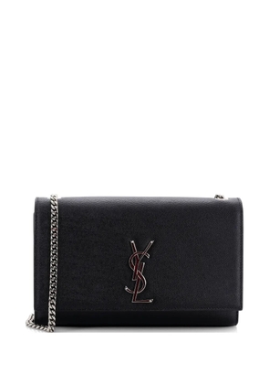 Saint Laurent Pre-Owned Classic Monogram Grainy Leather Medium crossbody bag - Black