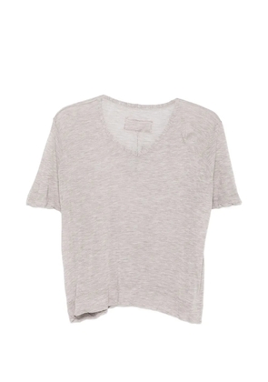 Private 0204 V-neck T-shirt - Grey