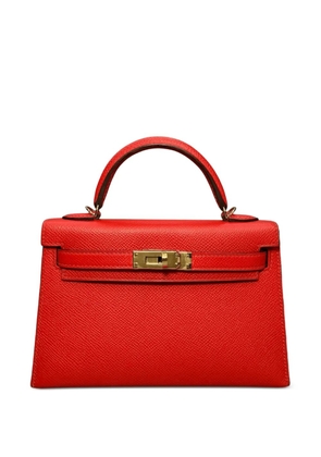 Hermès Pre-Owned 2018 Mini Kelly Sellier 20 handbag - Red
