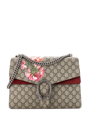 Gucci Pre-Owned Dionysus Bag Blooms Print GG Coated Canvas Medium shoulder bag - Brown