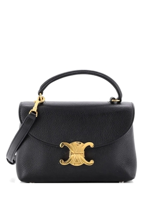 Celine Pre-Owned Nino Top Handle Bag Leather Teen satchel - Black