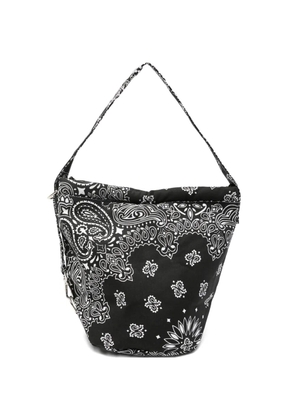 Call It By Your Name paisley-print shoulder bag - Black