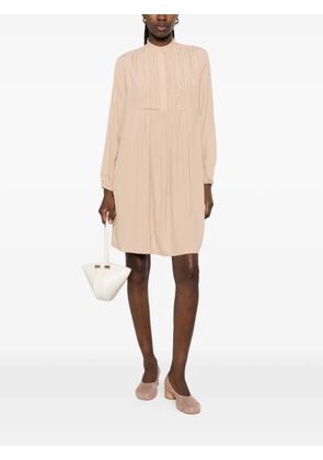 Fabiana Filippi bead-embellishment midi dress - Neutrals
