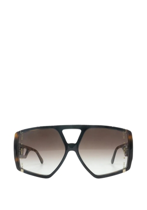 MCM geometric-frame sunglasses - Black