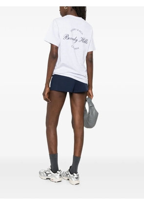 Sporty & Rich logo-print T-shirt - Grey