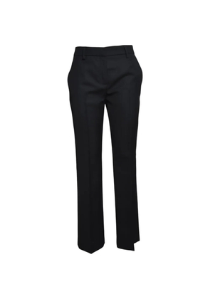 Room 52 pressed-crease tailored trousers - Black