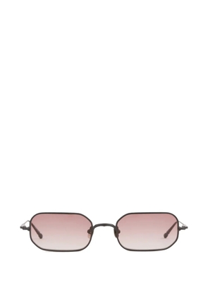 Matsuda titanium oval-frame sunglasses - Black