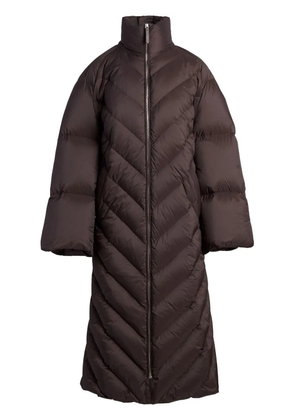 KHAITE The Farrow puffer coat - Brown