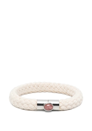 ISABEL MARANT Alma braided bracelet - Silver
