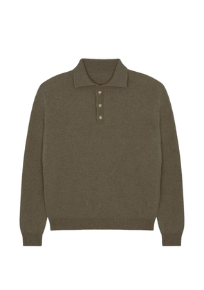 LINNEA LUND polo neck sweater - Green