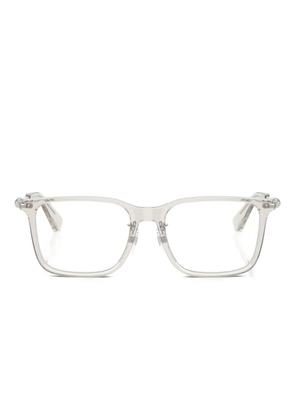 Burberry Eyewear metal square glasses - Grey