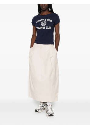 Sporty & Rich logo-print T-shirt - Blue