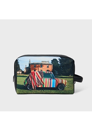 Paul Smith 'Mini at Langar Hall' Washbag Multicolour
