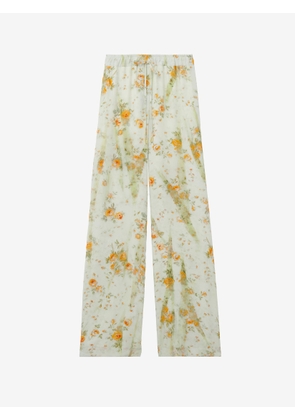 McQueen Floral Pyjama Trousers - Multicoloured - Women - 8