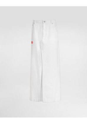 Dolce & Gabbana Gonna - Woman Denim And Jeans Multi-colored 38