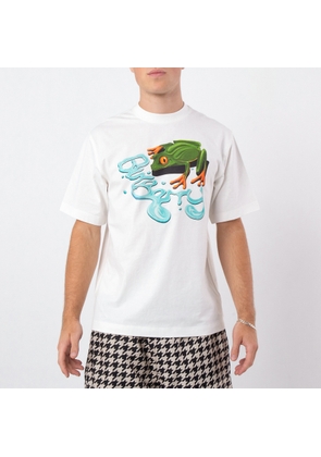 Burberry Frog Crew Neck Cotton T-Shirt