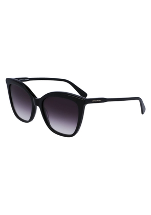 Longchamp Grey Gradient Butterfly Ladies Sunglasses LO729S 001 55